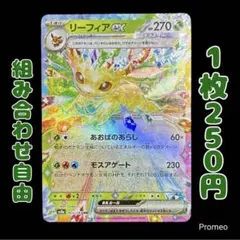 リーフィア SV8a テラスタルフェスex 002/187 - メルカリ