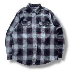 FADED GLORY フェイデッドグローリー チェック フランネル シャツ L