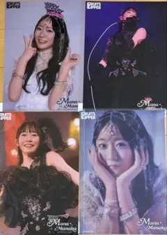 FRUITS ZIPPER 真中まな すきくじ クリアポスター