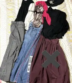 お買い得　レディースファッションセットアップ まとめて8アイテム