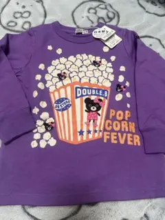 タグ付き新品　ミキハウスDOUBLE.B ポップコーントレーナー 110サイズ