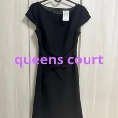 queens court  ワンピース2 タグ付き　ウエストリボン