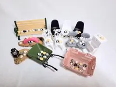 ハンドメイド ミニチュア猫 13点 粘土作品 インテリア雑貨 100均 猫置物