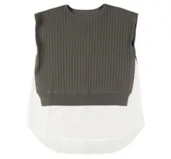 MICA&DEAL　ニットドッキングプルオーバーのサムネイル
