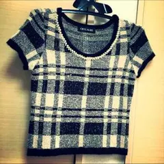 CECIL Mc BEE ニット半袖セットアップ