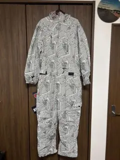 【値下げ】PONTAPES 幾何学模様 スノーボードウェア XXL