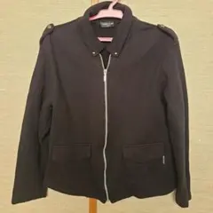 COMME CA ISM ブラックジャケット 140A