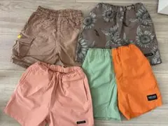 キッズ 半ズボン 4点セット