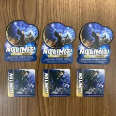 ユニバ　記念シール　非売品　USJ ハリポタ　ノーリミット　ハリーポッター