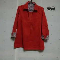 【美品】コーデュロイ プルオーバー シャツ