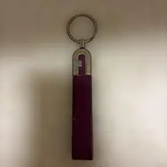 FURLA キーホルダー パープル