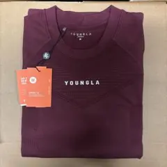 YOUNGLA Model 475 Tシャツ ワインレッド Mサイズ