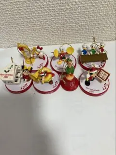 ディズニー クリスマスオーナメント 7種セット コカコーラ