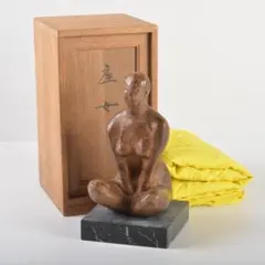 ブロンズ　裸婦像　人物像　大理石　置物　C　R5433 Yahoo!オークション - 美術品 【mutou】 ブロンズ像 裸婦 ヌード