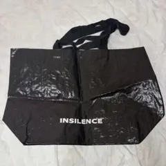 INSILENCE トートバッグ ブラック　ムシンサ