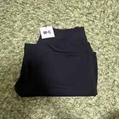 ユニクロC スウェットワイドパンツ　ブラック　Lサイズ　新品　タグ付
