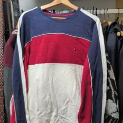 [クリスマス限定価格] TOMMY HILFIGER クルーネック トレーナー