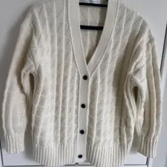 AMERICAN HOLIC アイボリー カーディガン M