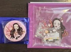 鬼滅の刃　togo高知　竈門禰豆子　アクスタ　缶バッジ