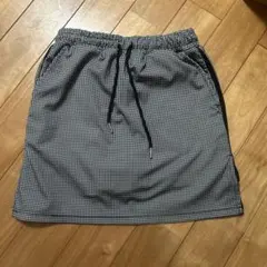 千鳥柄スカート
