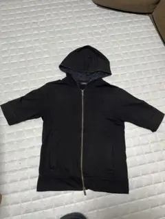 BURBERRY BLACK LABEL ジップアップパーカー ブラックのサムネイル