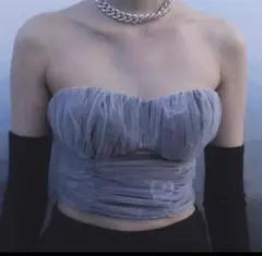 fetico × LUTENS チュール ビスチェ