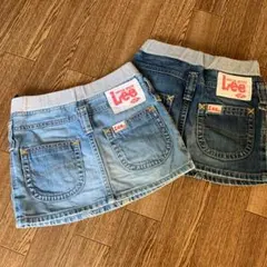 Lee デニムスカート130セット 最終値下げ！！