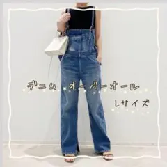 再値下げ ホワイトデニム サロペット オーバーオール omnes オムネス 