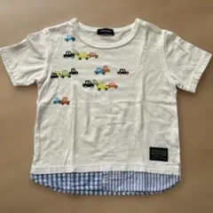 【美品】クレードスコープ　重ね着風Tシャツ　120cm