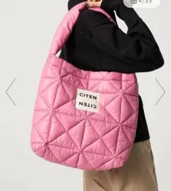 CITEN キルティング ショルダーバッグ ピンク　シテン　ワンショルダー