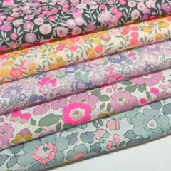 e. リバティ　カットクロス　セット