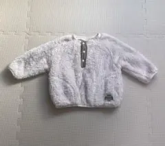 BREEZE ベージュ ボア トップス 80cm