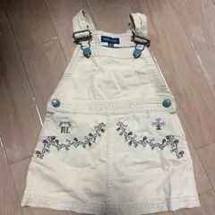 Ralph Lauren 刺繍サロペット 80 ジャンパスカート