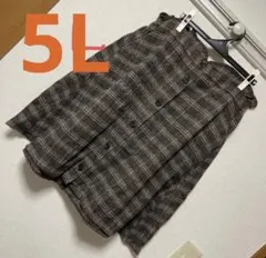 新品タグ付き♡飾りボタンチェックスカート