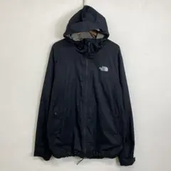 THE NORTH FACE ナイロンジャケット ジップアップネイビー ロゴ刺繍