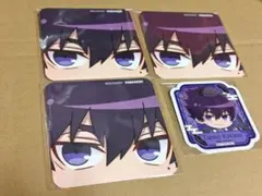 ブルーロック スマイルベースカフェ 天狗茶亭 コースター ステッカー 烏旅人