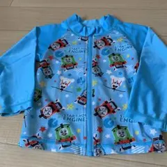 キャラクター柄水着 95サイズ ラッシュガード トーマス