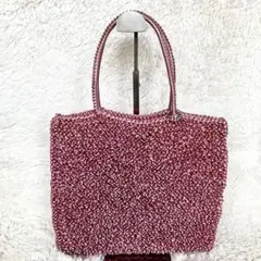 極美品 アンテプリマ ルッケット 2way ショルダーバッグ フクシア