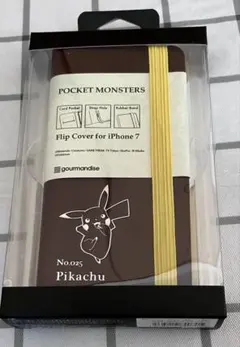 【未開封】ポケモン　iPhone 7用ケース グルマンディーズ　ピカチュウのサムネイル