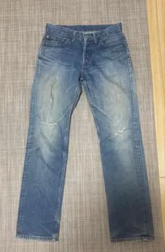 Levi’s 501 デニム W29 ボタンフライ 色落ち インディゴ 古着