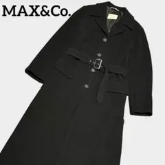 【美品】マックスアンドコー MAX&Co.イタリア製 ウール ロングコート