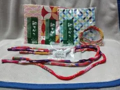 和柄布、紐3本セット
