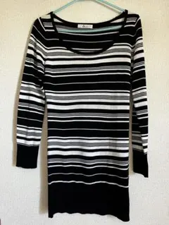 【Pinky&Dianne】ボーダーワンピース