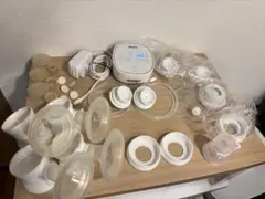 【付属品多数・充電・両乳】ピジョン 搾乳機 電動 pro personal R