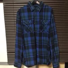 ZARA MAN チェック柄長袖シャツ