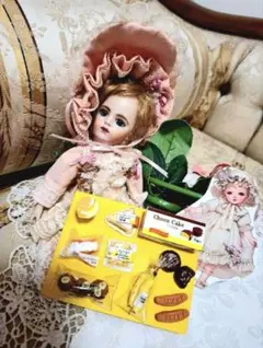 A's cafe ミニチュアフード バナナスイーツセット作家様作品