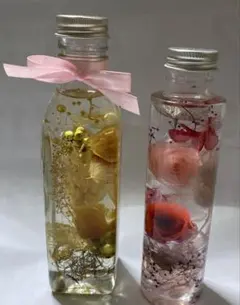 ハンドメイド　ハーバリウム２点セットのサムネイル