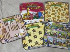 たべっ子どうぶつ 一番くじ ハンドタオル 5種セット