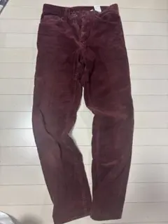 Schott コーデュロイパンツ バーガンディ