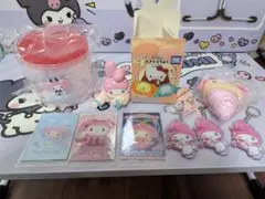 サンリオ マイメロディ ペリハピ フィギュア ホリデーくじ キャニスターセット